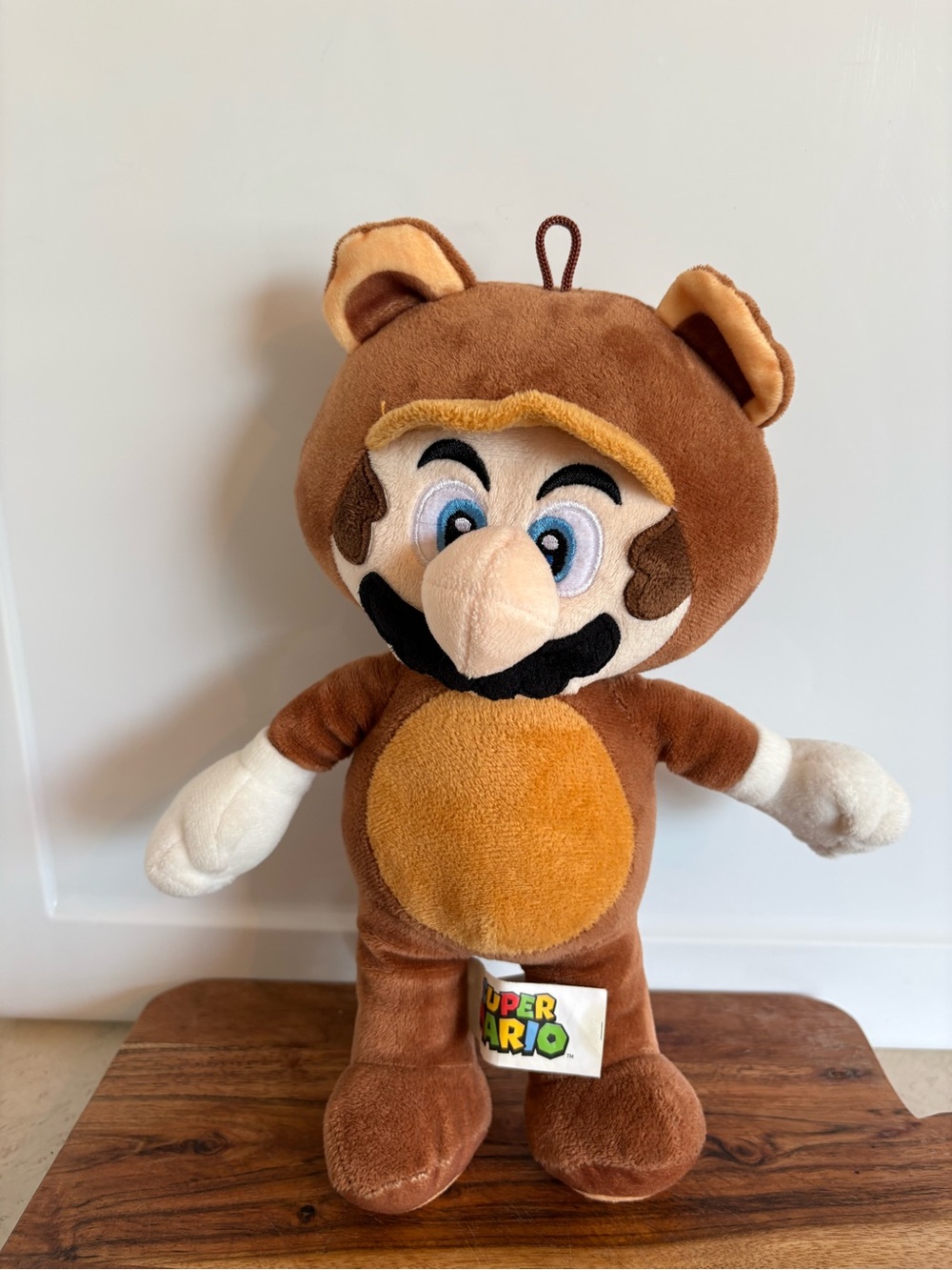 Nintendo Brown and Tan Mario Tanooki Plush